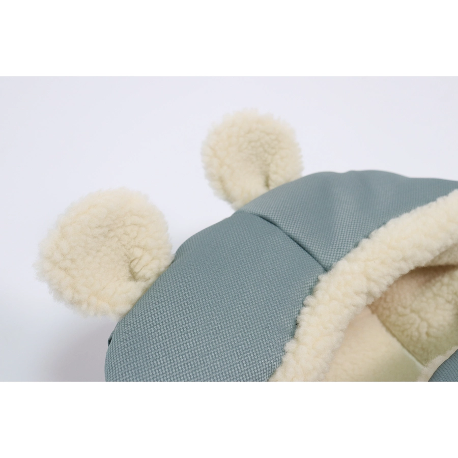 Kaiser Winterfußsack XL EARS WOOL slit green