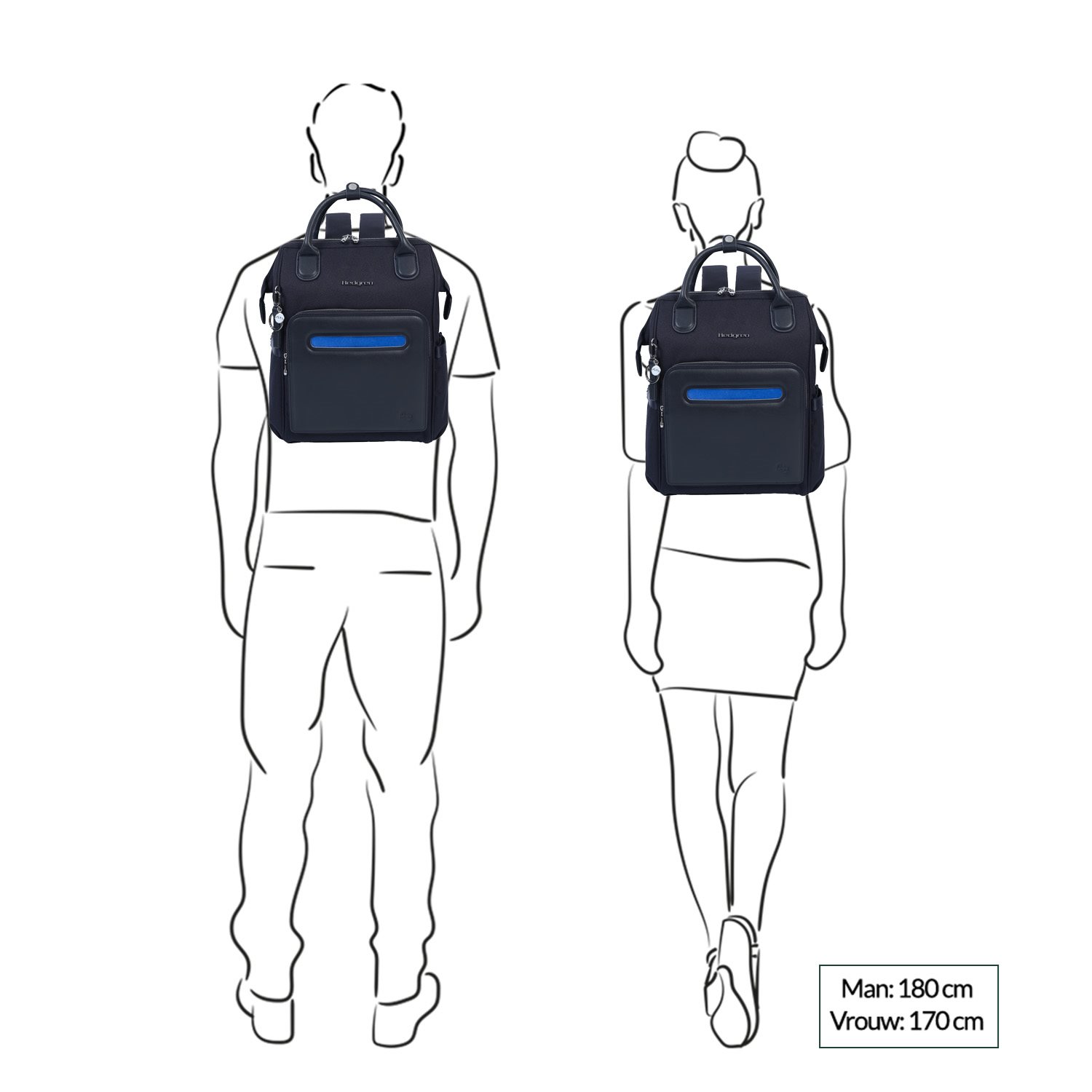 Hedgren Moka RFID Backpack M 14