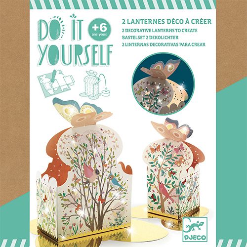 Djeco knutselset diy - lantaarns