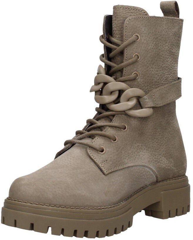 Sub55 Veterschoenen Hoog taupe