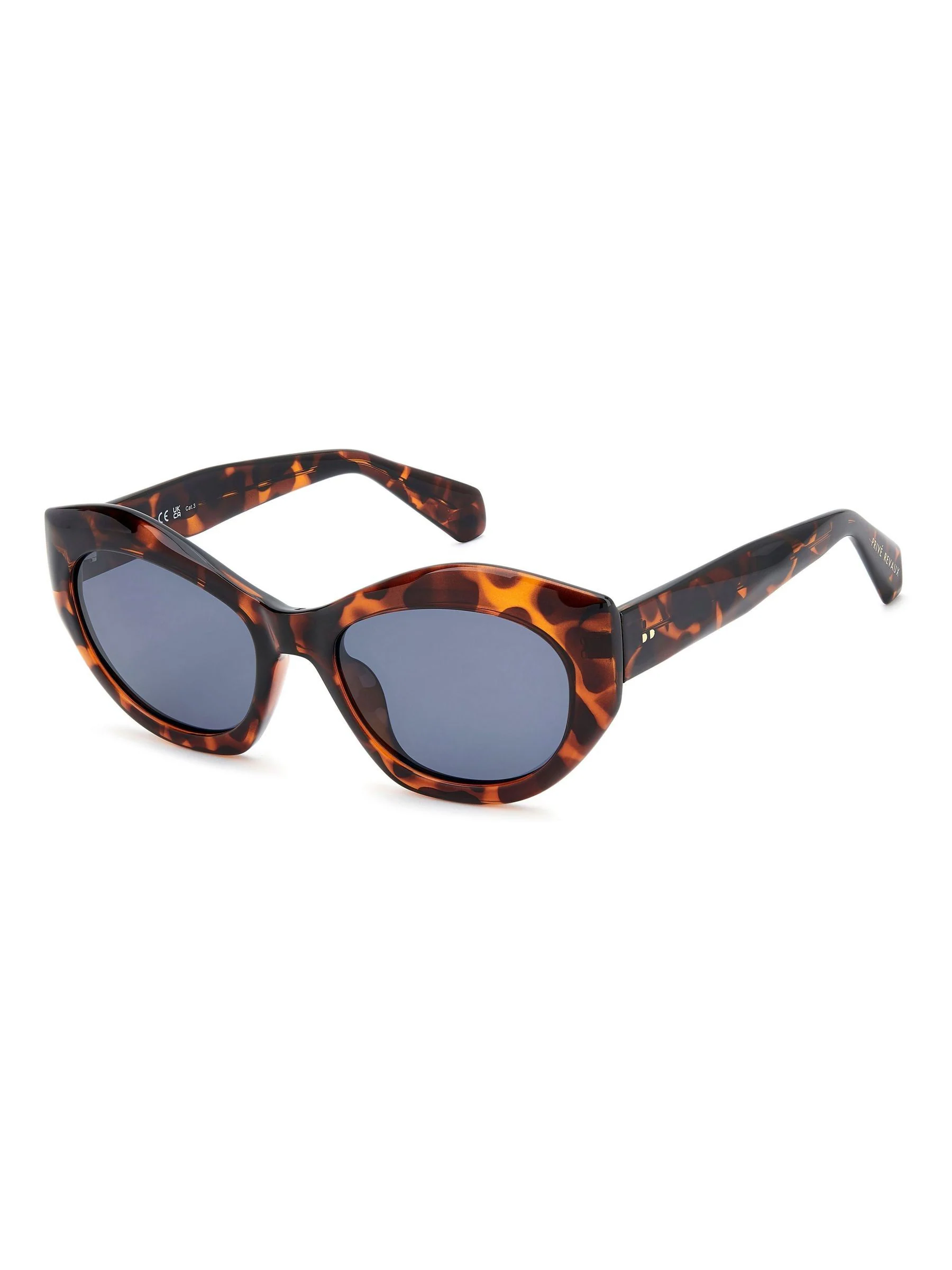 Prive Revaux Cat Eye Sunglasses in Havana