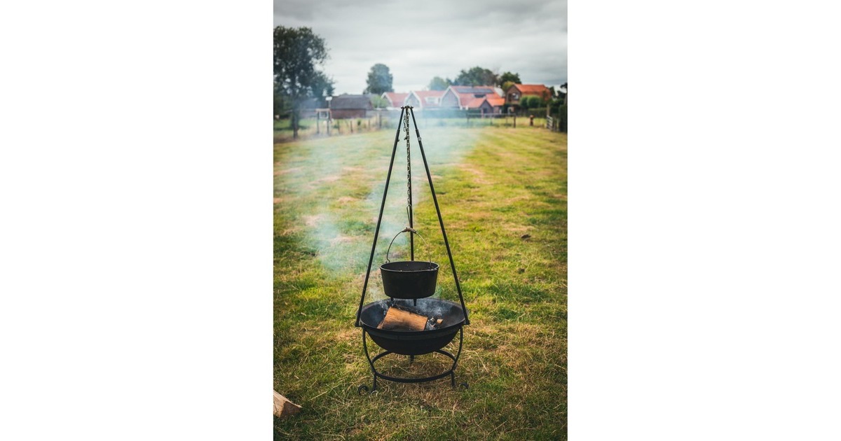 The WindmillDutch Oven 9 qt kookpan  (Zwart, Ø 31.5 cm | 8.5 liter, Tweedekans)