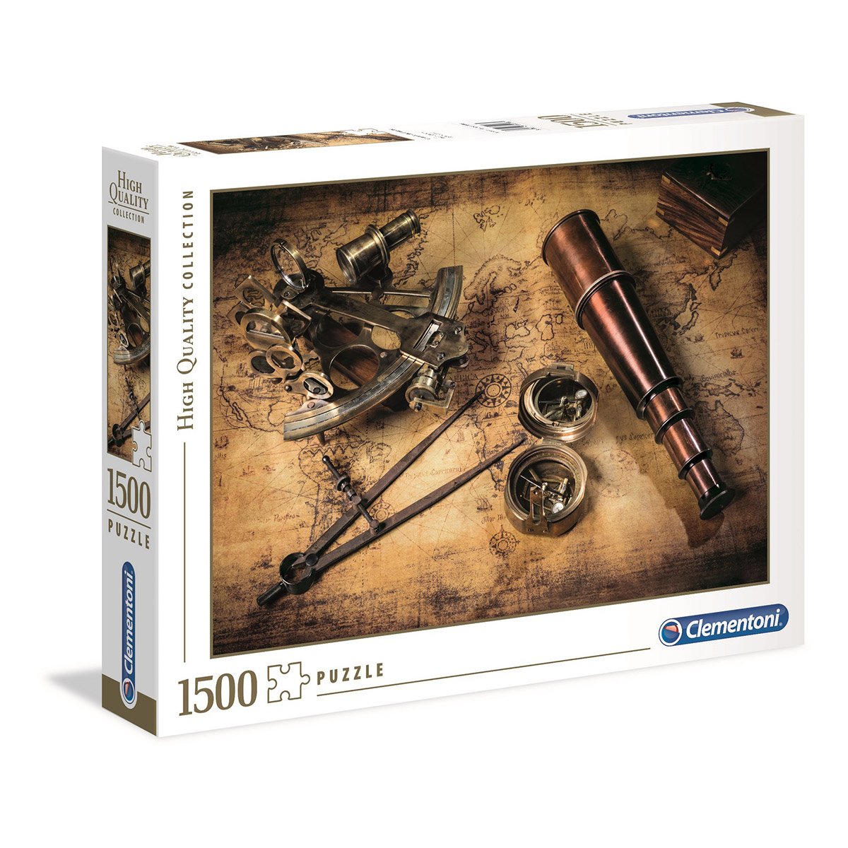 Clementoni - Puzzle 1500 pièces - Chasse au trésor