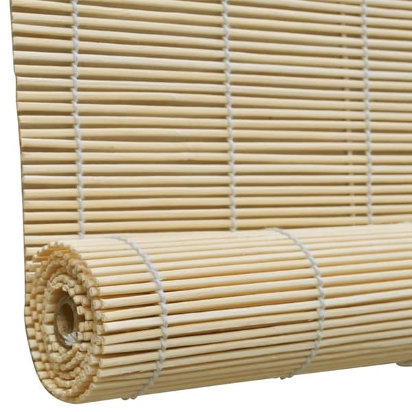 vidaXL Rullegardin bambus 100x220 cm naturell