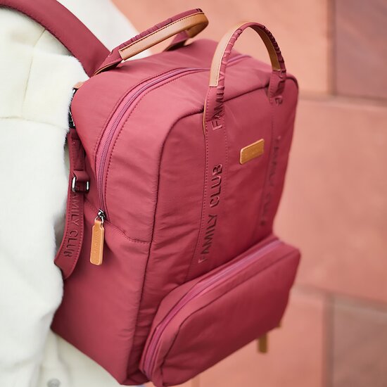 Sac à Dos Family Club Signature   Urban bordeaux        de               Childhome