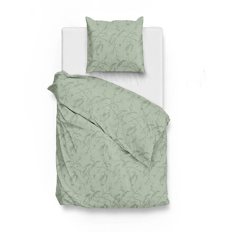 Dekbedovertrek Fiora di Satinado - Foam Green