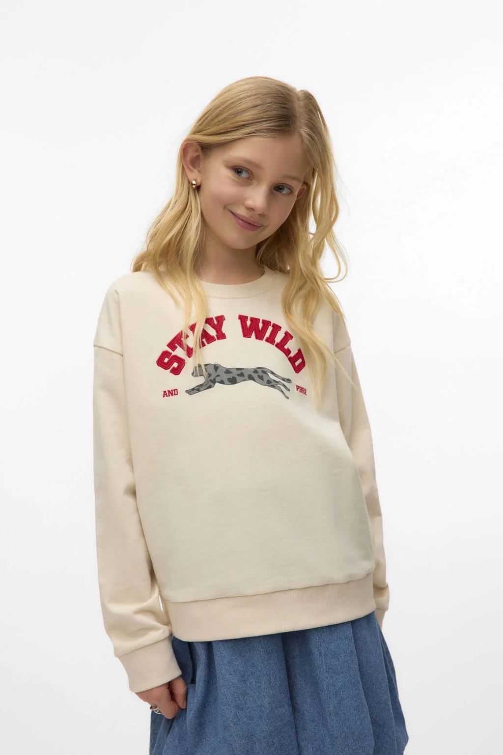 VERO MODA GIRL sweater ecru