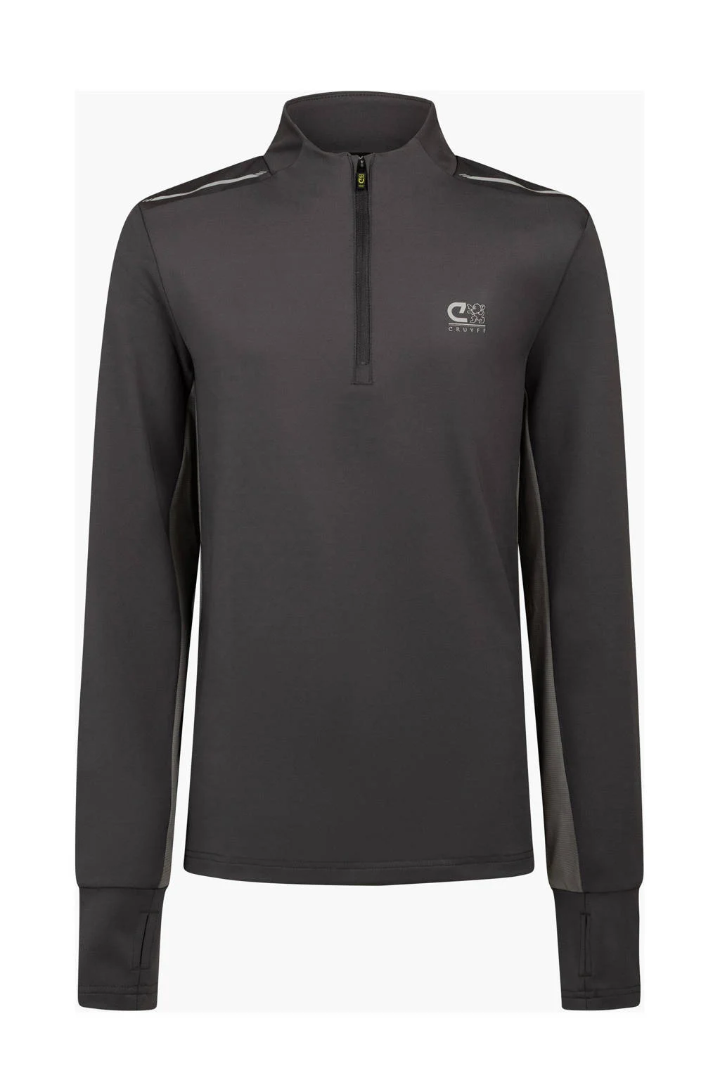 Cruyff sportshirt Ametrine antraciet