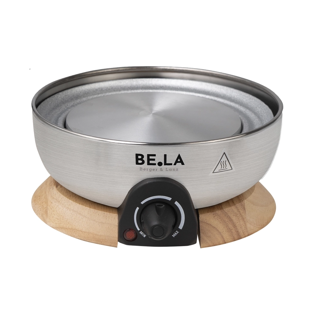 BergerLanz FSP elektronisches Fondue Set Holz