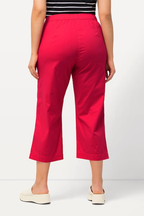 7/8-Hose Ruby, geformtes Knie, gerades Bein, Elastikbund