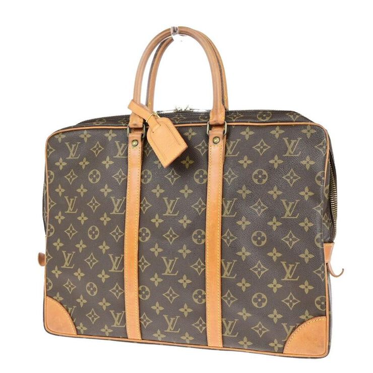 Louis Vuitton Vintage Louis Vuitton Porte Documents Voyage Brown