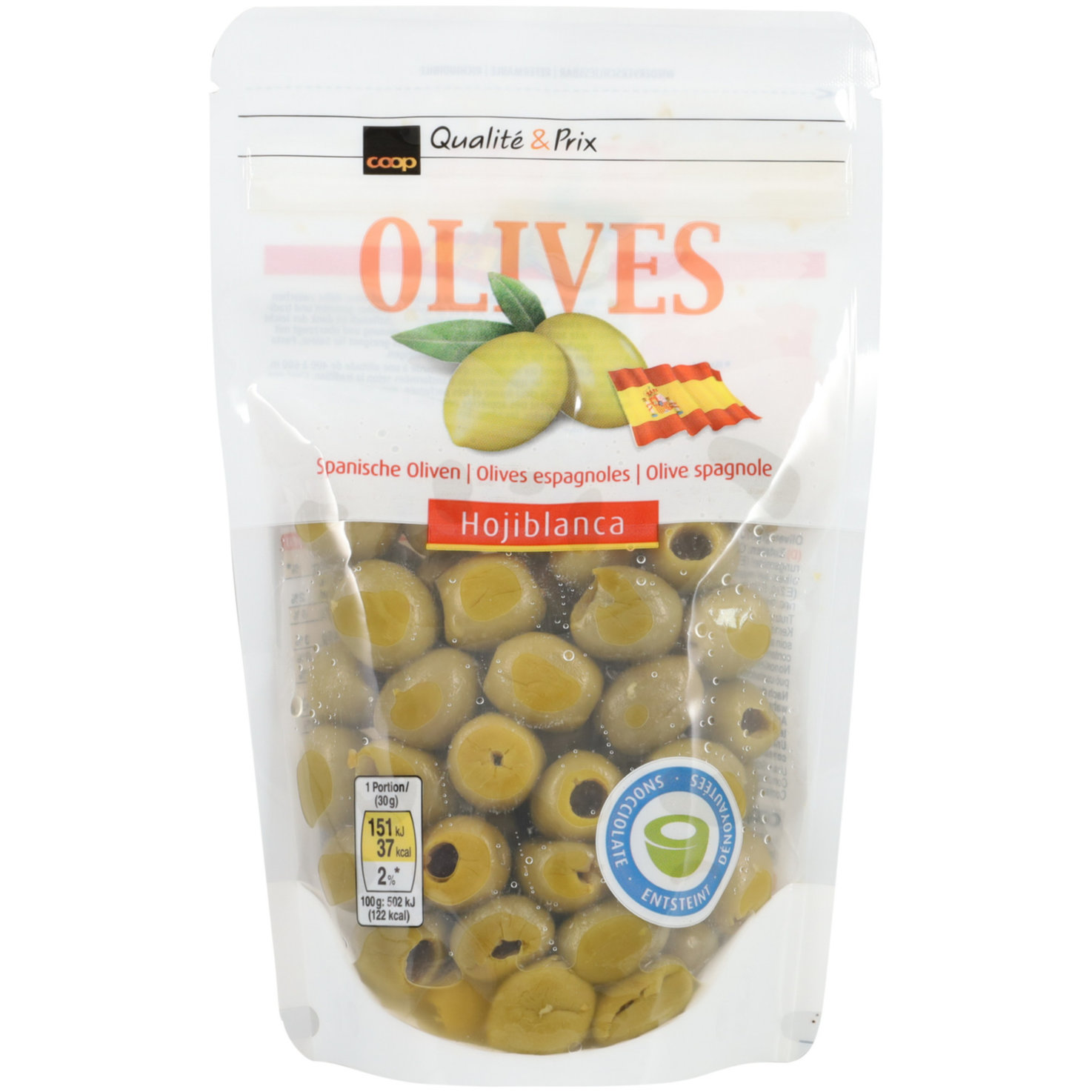 Oliven grün entsteint