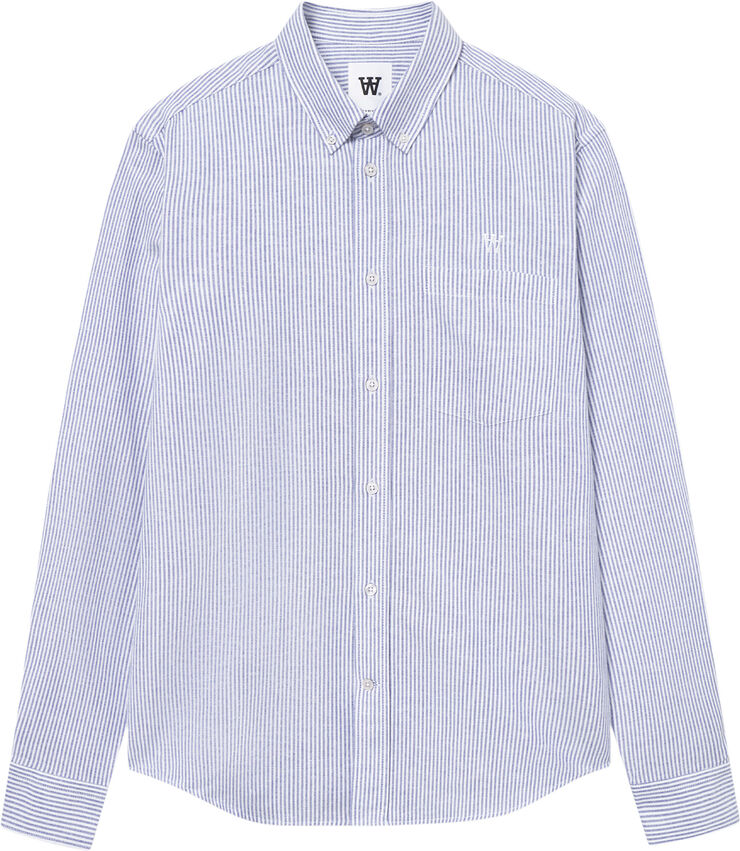 Wood Wood WWAdam Blue   white stripe