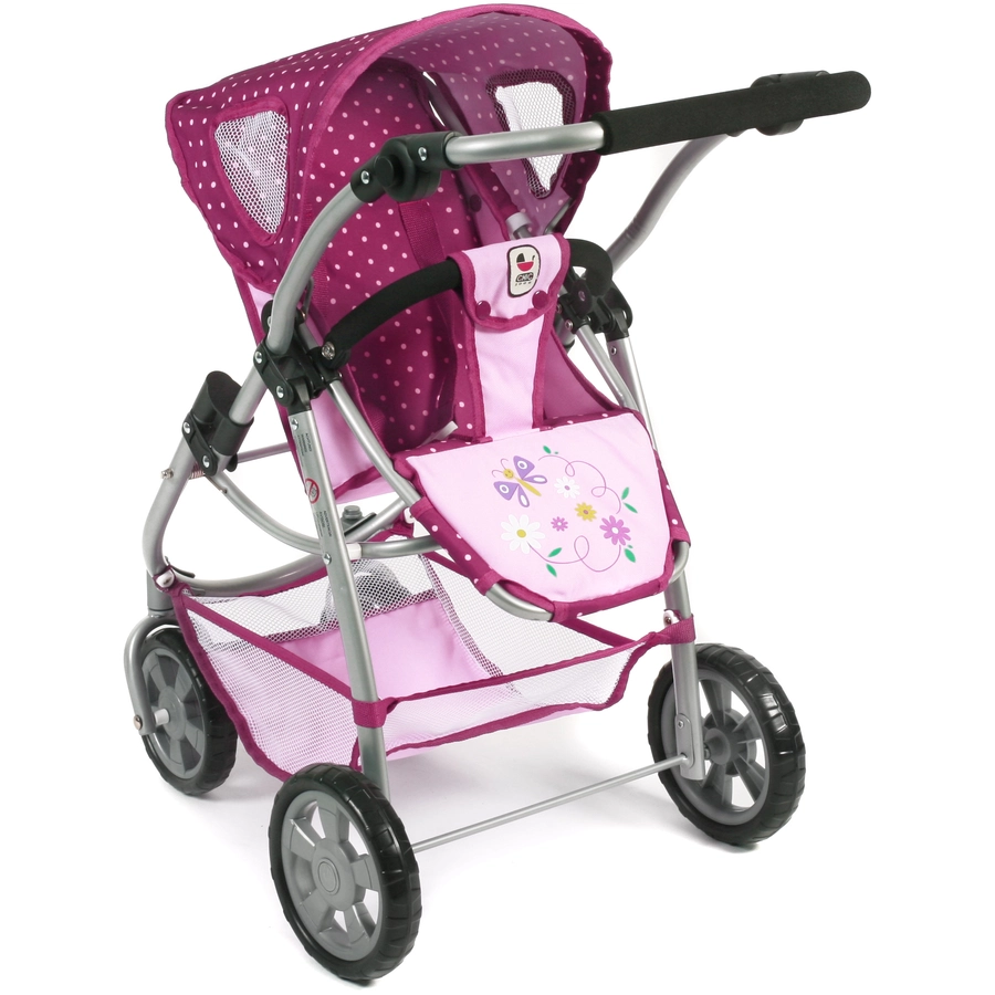 BAYER CHIC 2000 3 in 1 Kombi EMOTION ALL IN dots brombeere