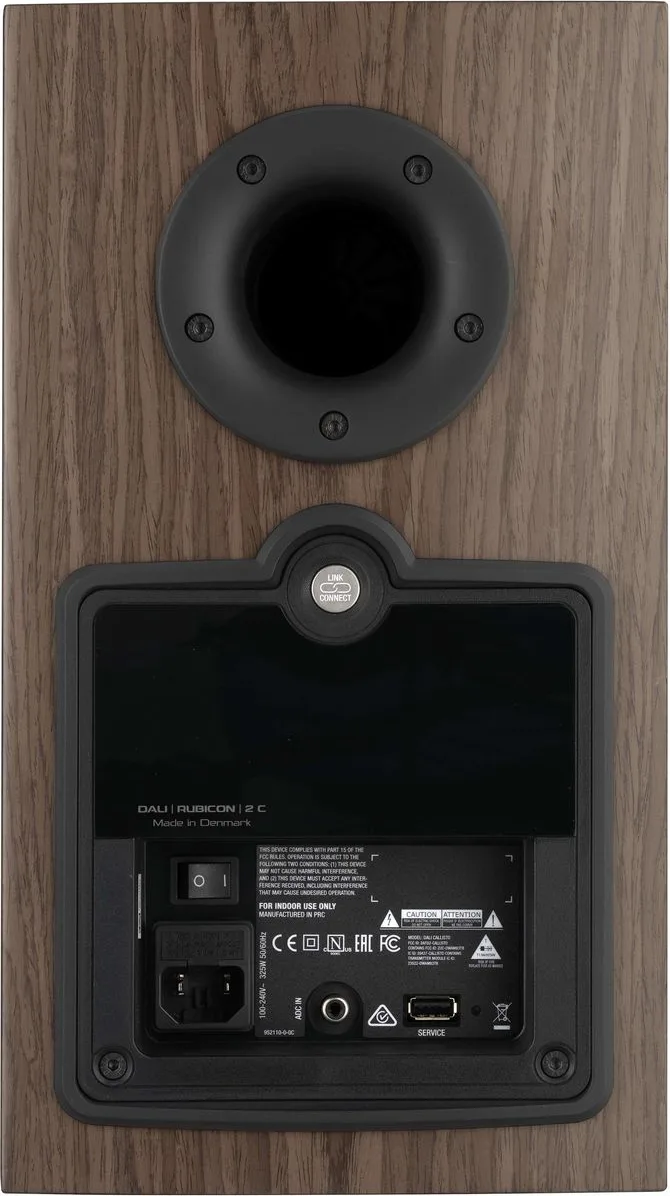 Dali Rubicon 2 C Noyer laqué   Sound Hub   NPM-2i BluOS Enceintes sans fil hi-fi
