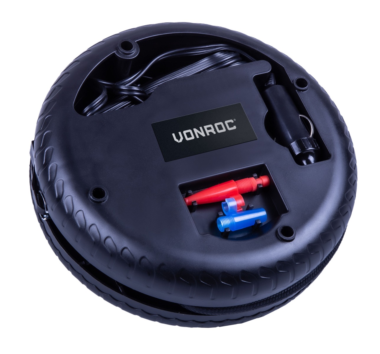 VONROC 12 Volt Mini compressor met manometer