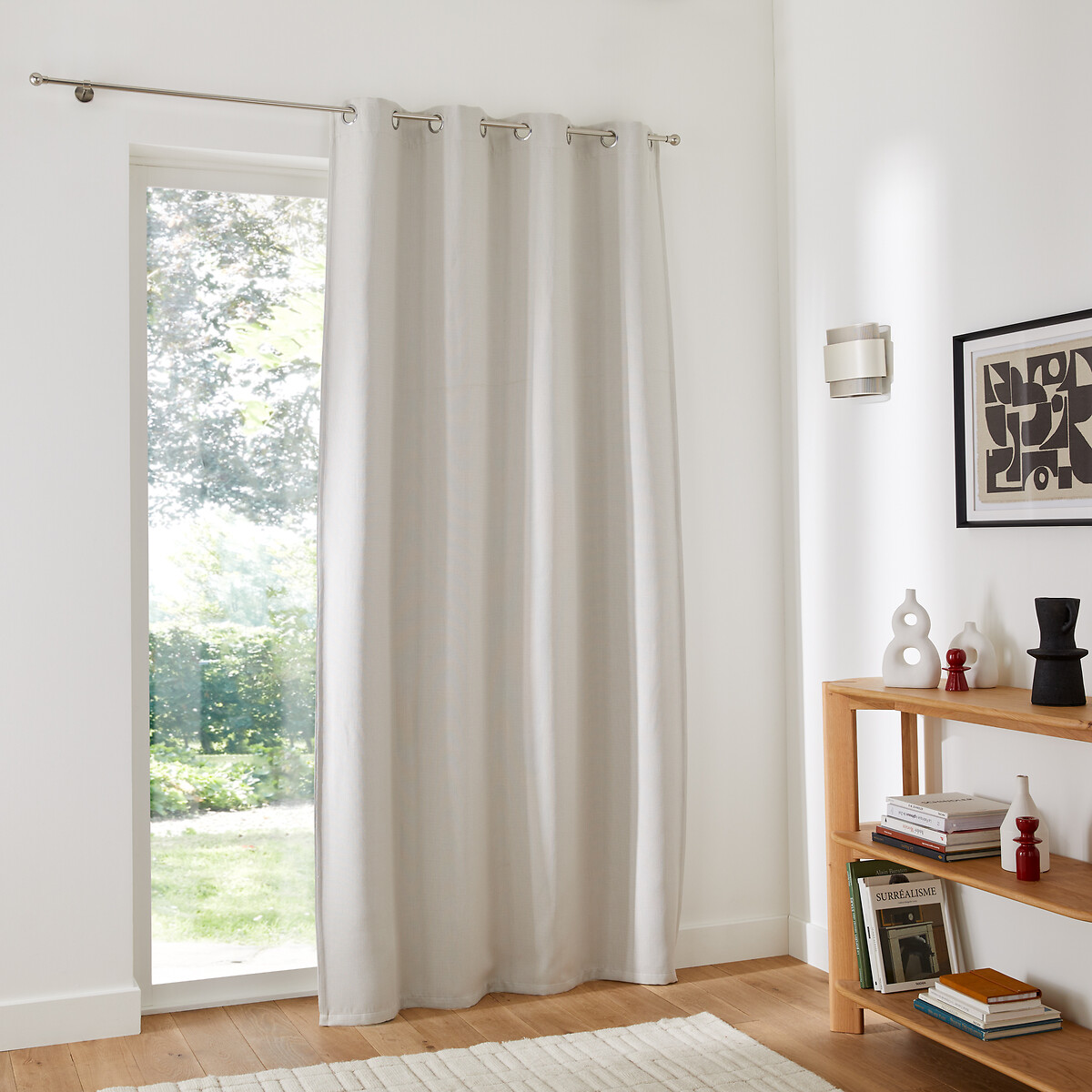 LA REDOUTE INTERIEURS<br>Cortina blackout Exurie com ilhós