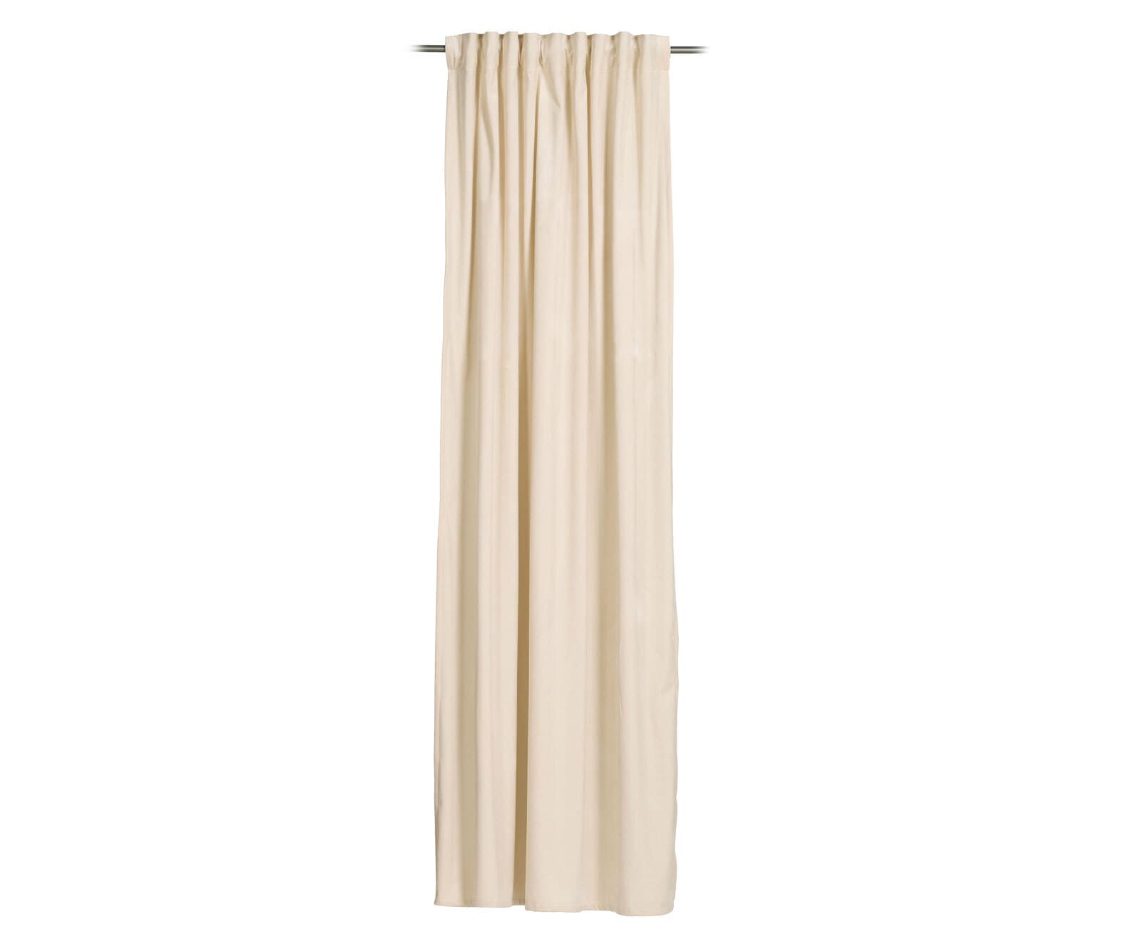 GÖZZE Samt-Vorhang MAGNUM 135 x 245 cm beige