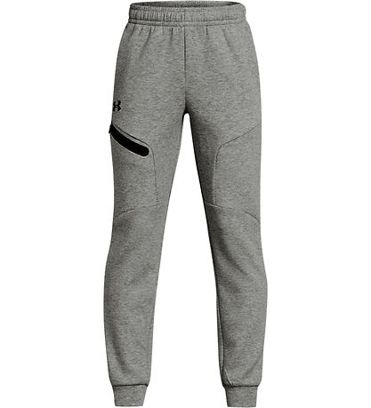 Under Armour Hosen - Unstoppable - Grau Meliert/Schwarz