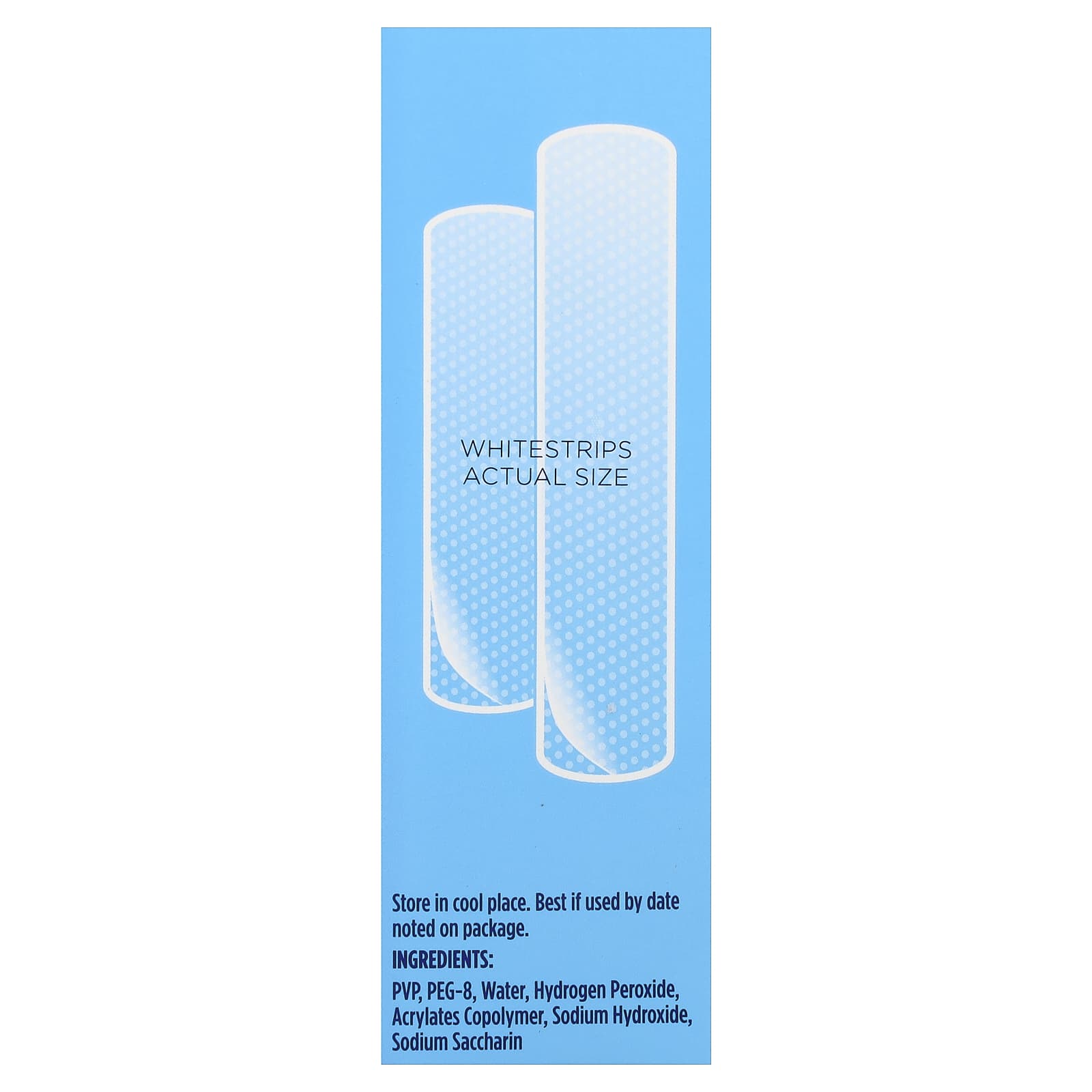 Crest, 3D Whitestrips, Tandenbleekset die veilig is voor glazuur, opvallend wit, 20 strips