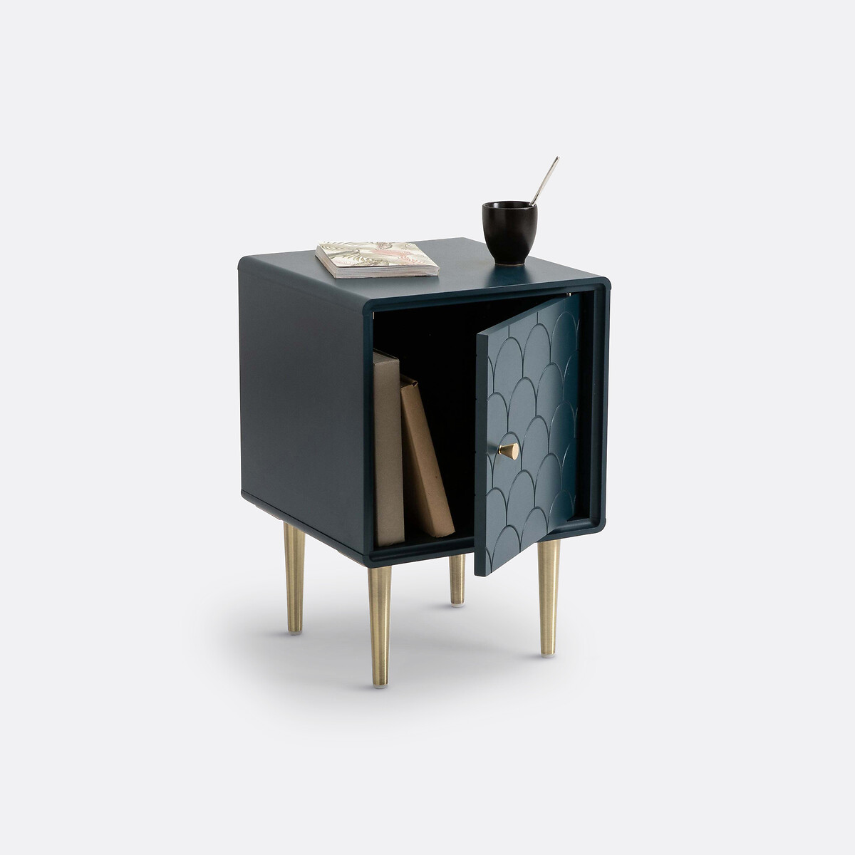LA REDOUTE INTERIEURS<br>Mesa de cabeceira com 1 porta reversível, Luxore