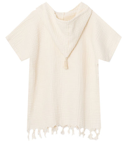 Mini A Ture Bådeponcho - Cansu - Papyrus White