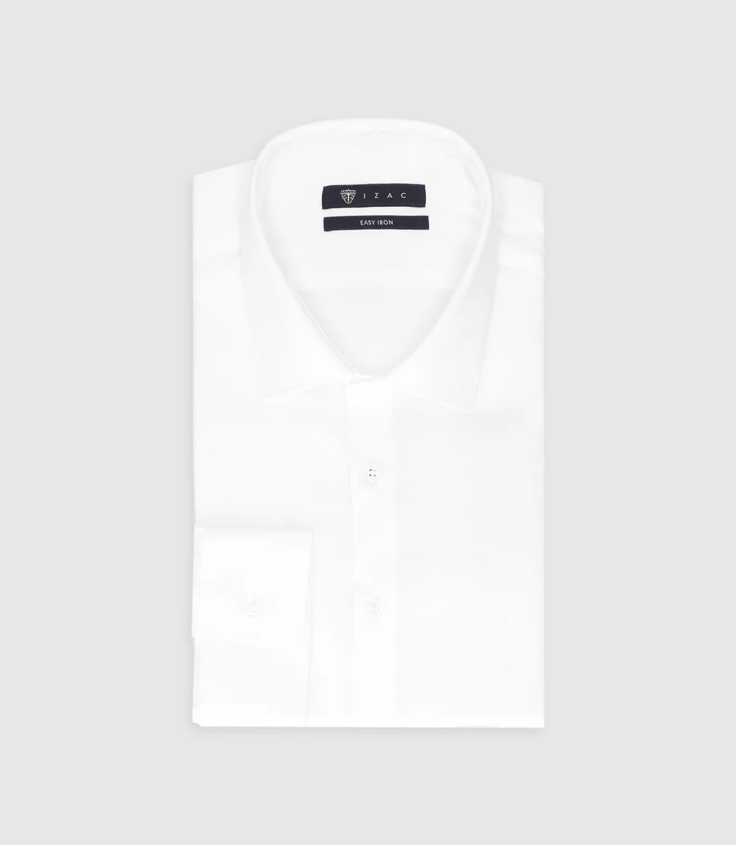 Chemise slim Easy Iron blanc MAXIME