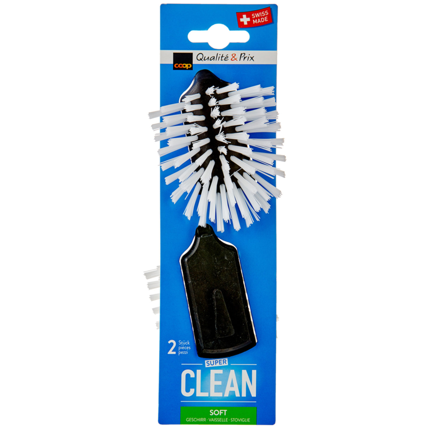 Super Clean Abwaschbürste soft Nachfüller 2 Stück