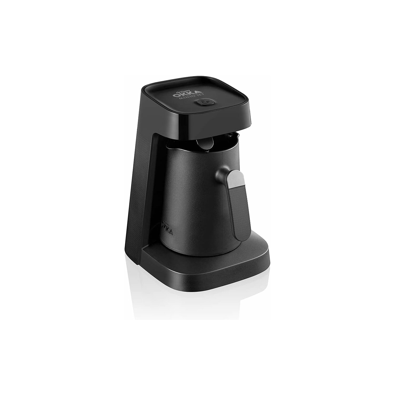 ARZUM türkische Kaffeemaschine, türkische Kaffeekanne, 400 W Silber