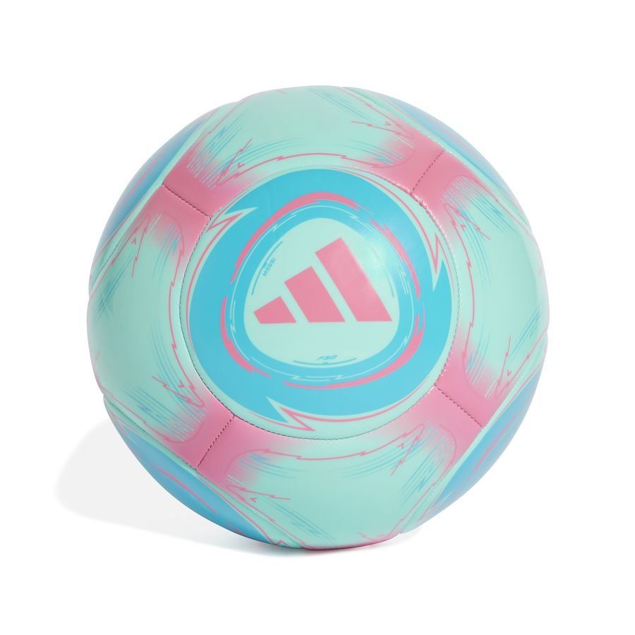 adidas Ballon Messi Club La Vida Tropical - Flash Aqua/Lucid Pink