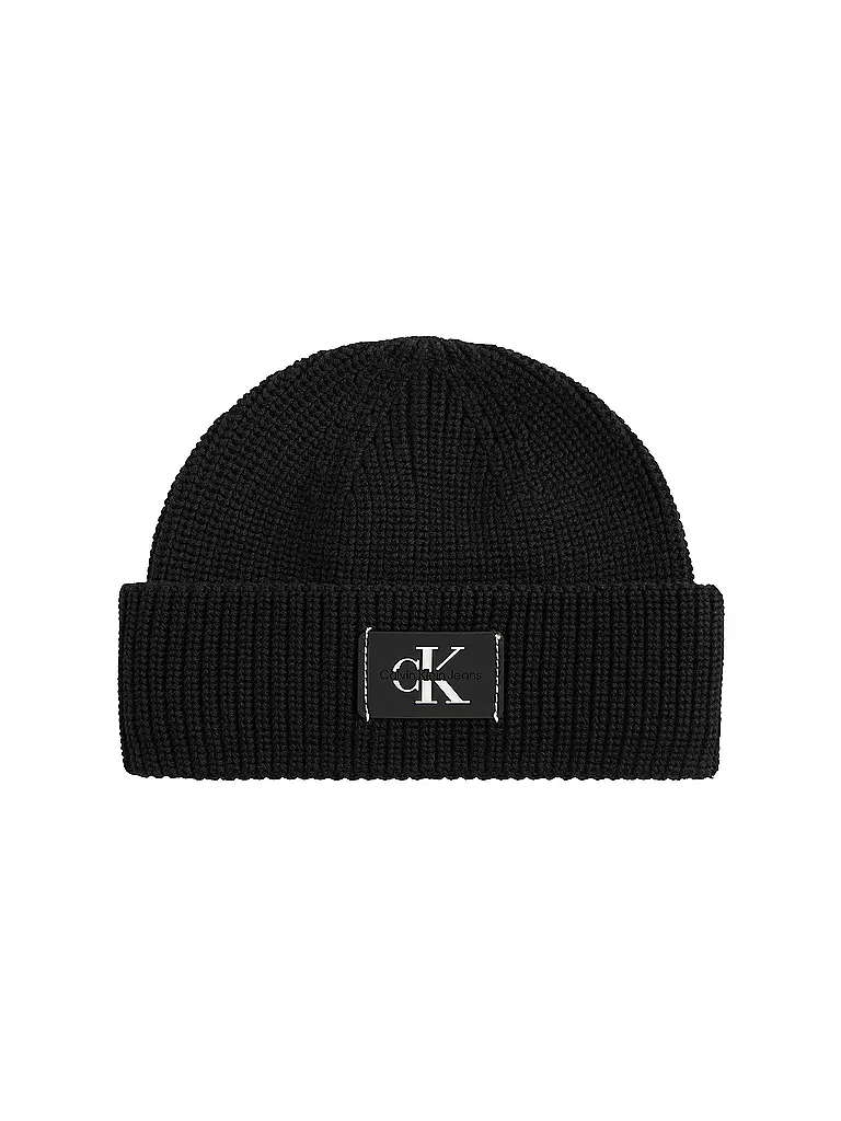 CALVIN KLEIN JEANS Mütze - Haube Docker schwarz