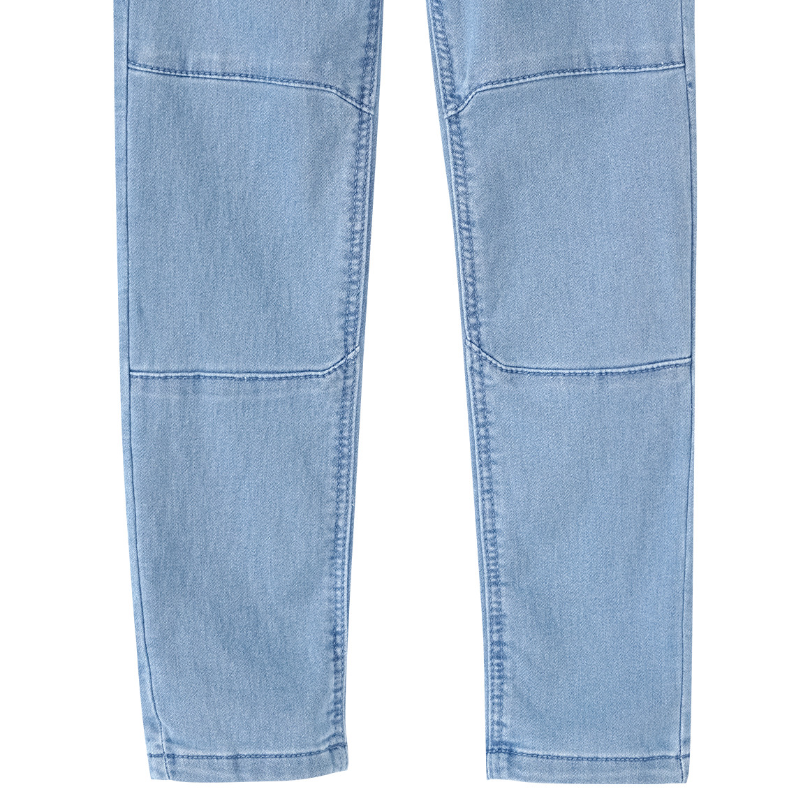 Topolino Jungen Pull-on-Jeans aus elastischem Denim hellblau