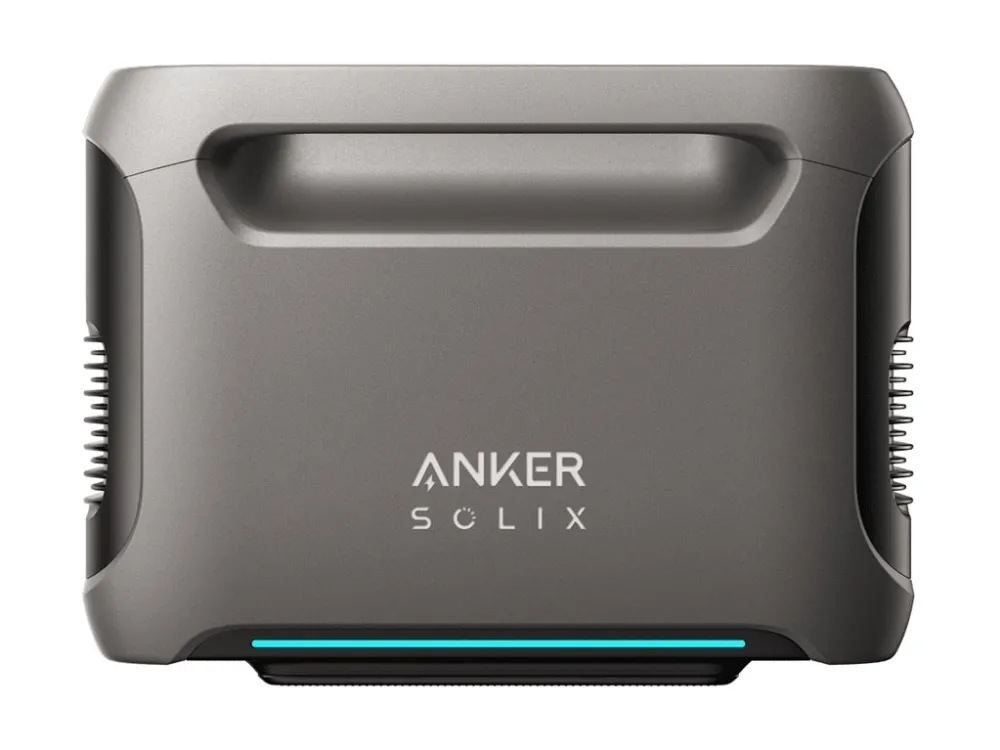 Anker SOLIX BP3800 - Transportabel strømstations ekstra batteri - litiumjernfosfat - 3840 Wh - Wi-Fi, Bluetooth