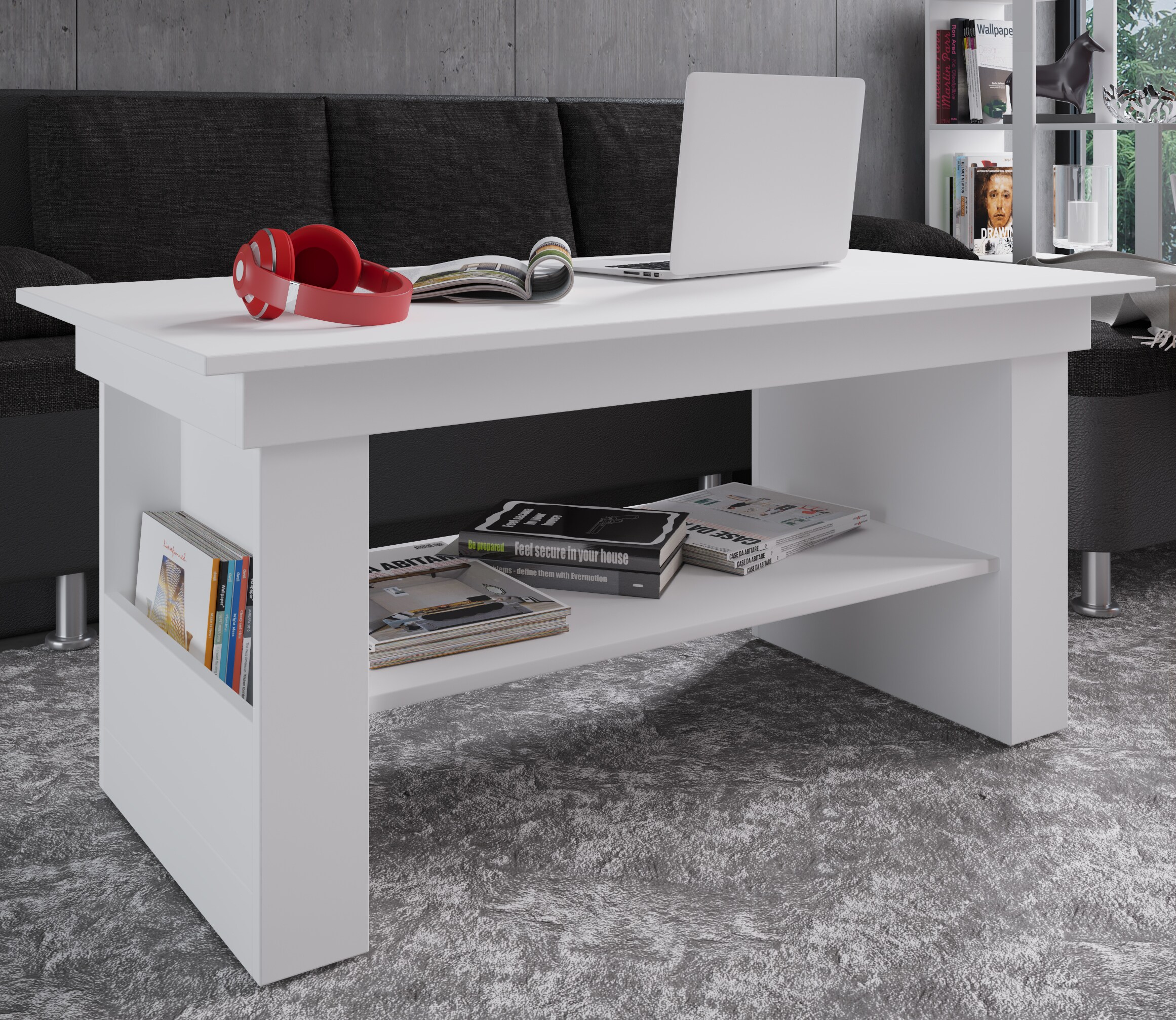 VCM Holz Beistelltisch Couchtisch Sofatisch Wohnzimmertisch Kaffeetisch Kobila