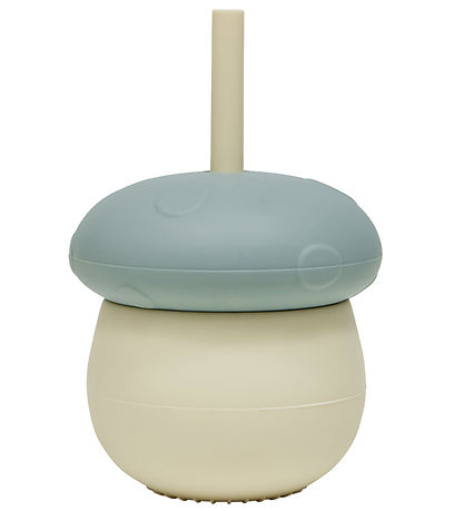 OYOY Becher - Pilz - Off White/Blue