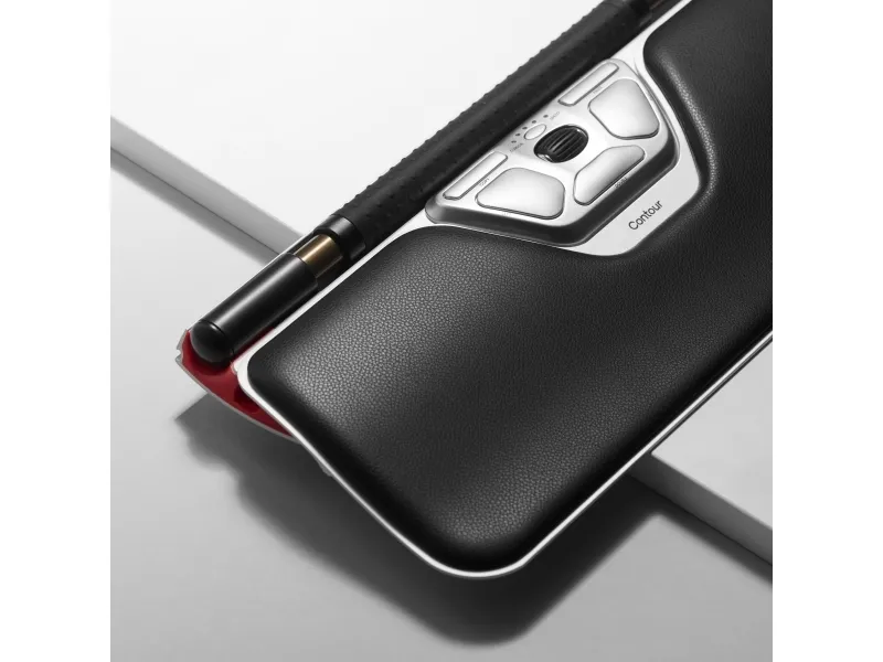 Contour RollerMouse Red Plus - Mus - ergonomisk - 7 knapper - kablet USB