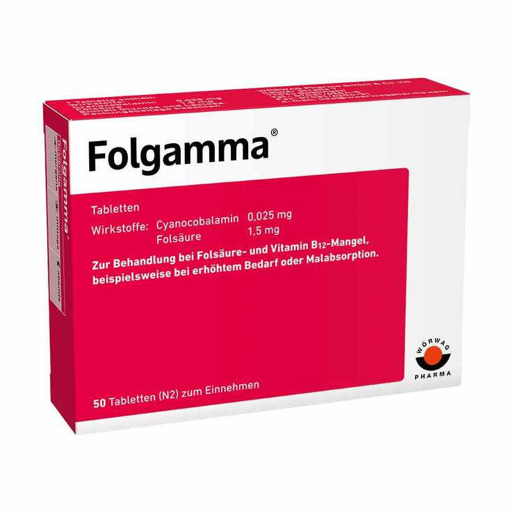 Folgamma Tabletten, 50 St