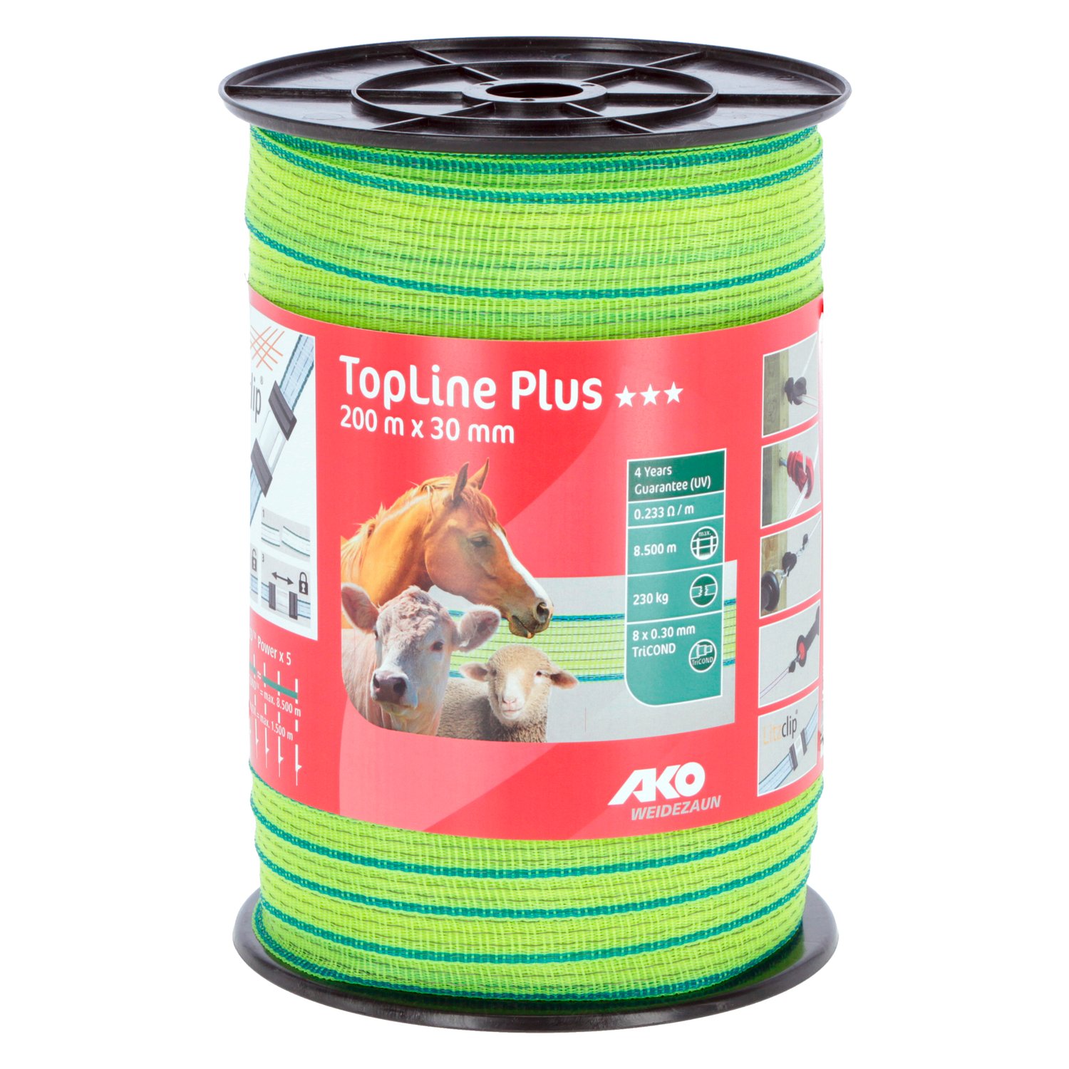 AKO Elektroband TopLine Plus, 200 m