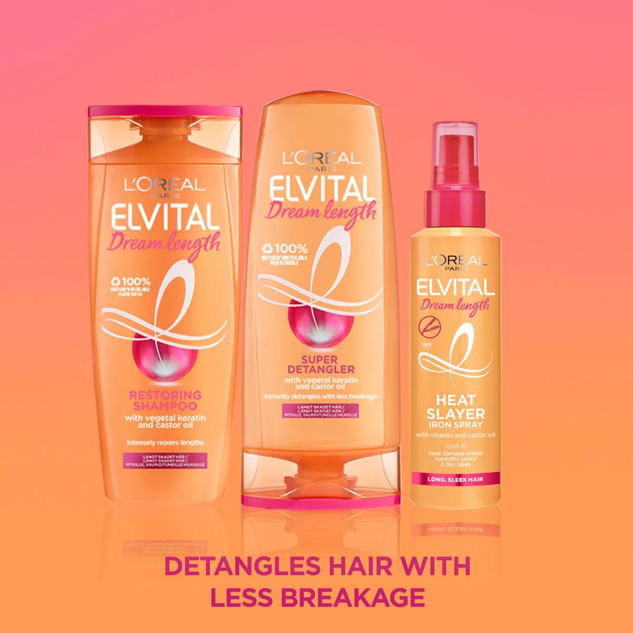 L'Oréal Paris Elvital Dream Length Shampoo 400ml + Conditioner 300ml + 8 Second Wonder Water 200ml