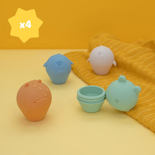 Aspergeurs ouverts en silicone - BADABULLE