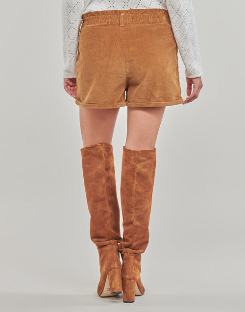 Only - ONLCUBA-FLORA HW PB CORD SHORTS PNT - Marron