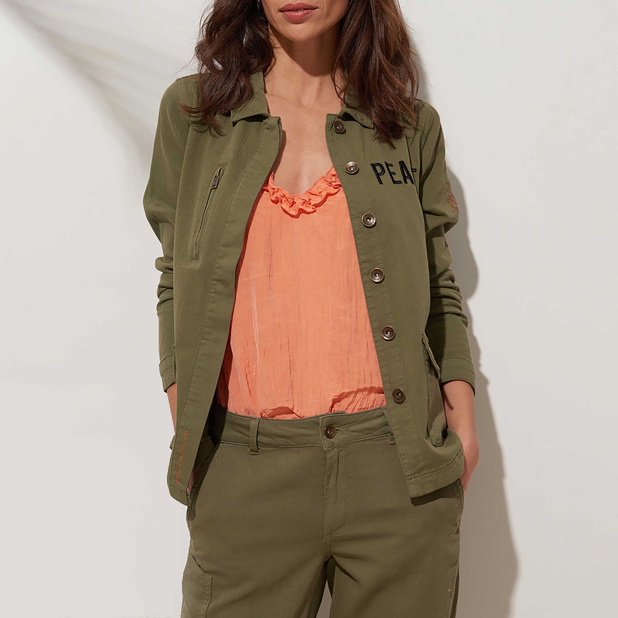 Veste Femme kaki