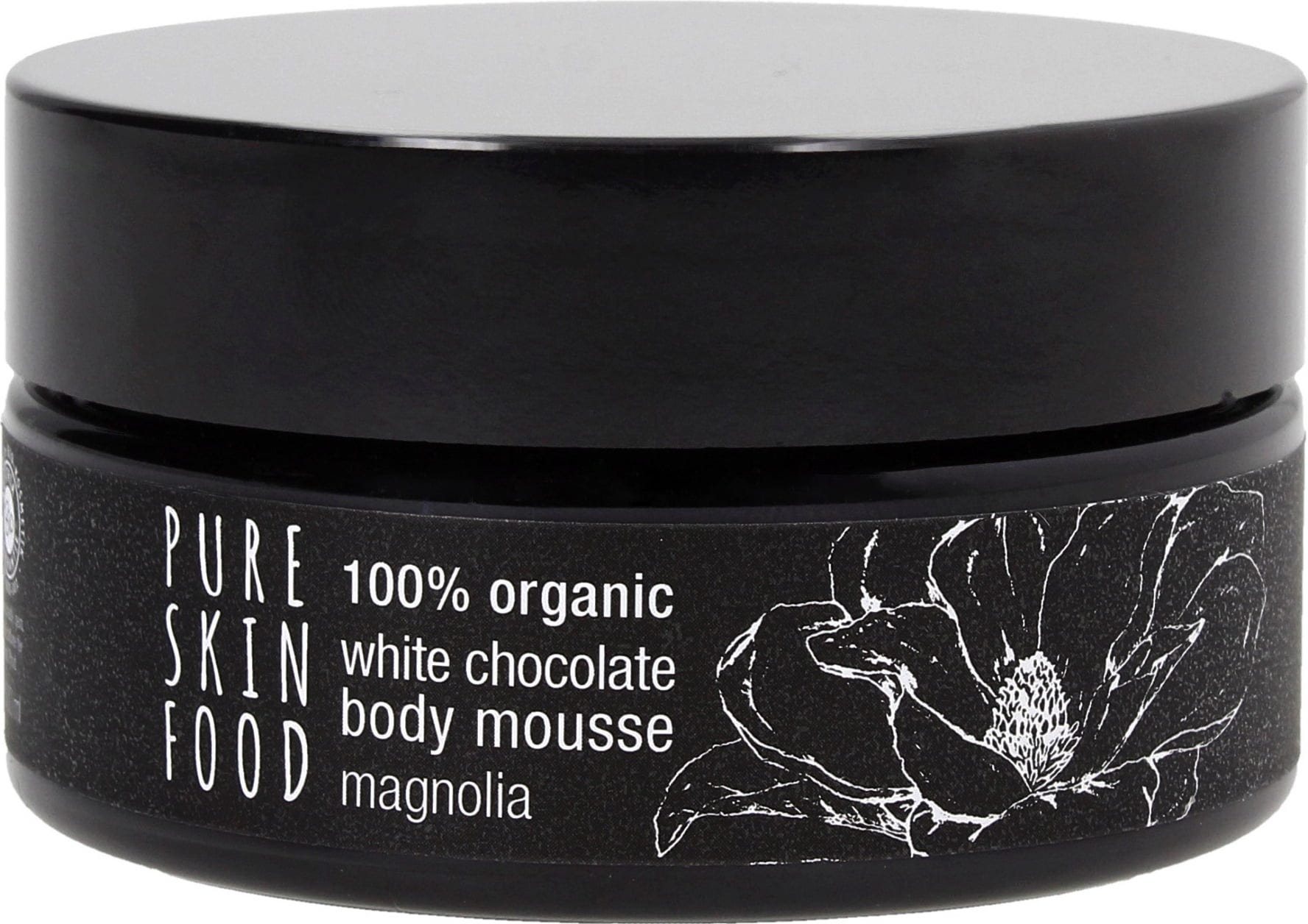 PURE SKIN FOOD  Organic White Chocolate Body Mousse Magnolia, 100 ml