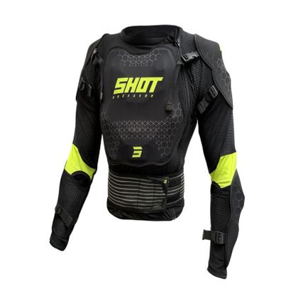 Gilet de protection Shot OPTIMAL 2.0 ENFANT - Noir / Jaune