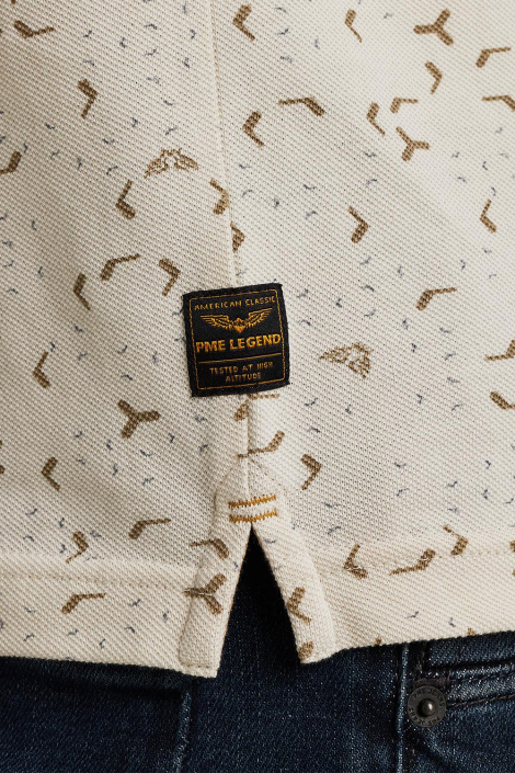 PME legend beige heren polo