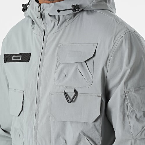Veste Zippée Capuche 4201 Gris