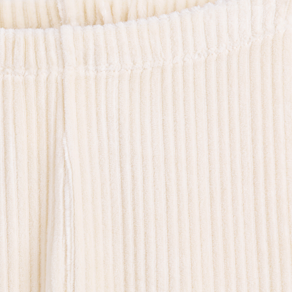 COLEÇÕES LA REDOUTE<br>Legging em tecido geribd fluweel
