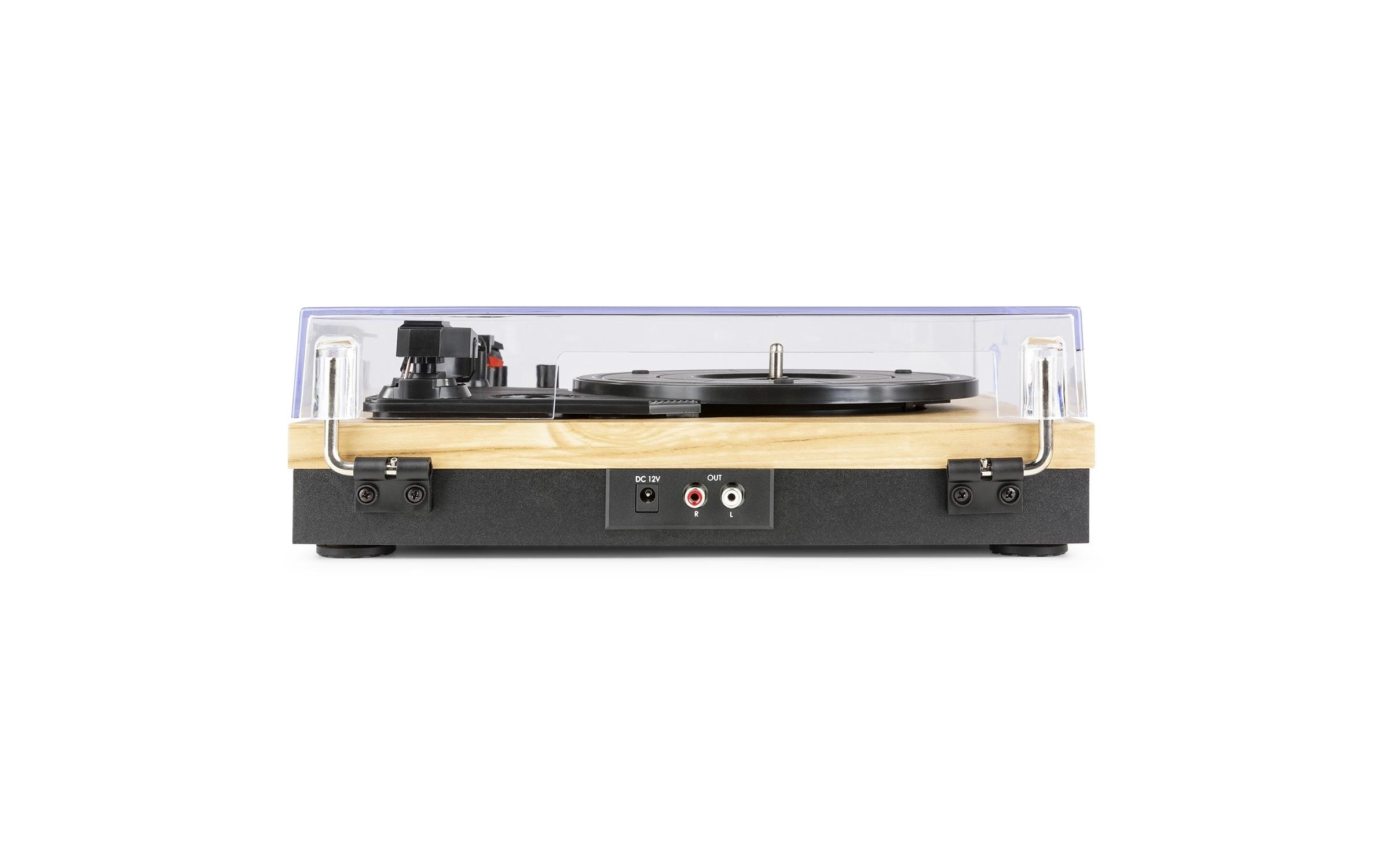 Plattenspieler RP165L Hellbraun<br>HiFi-Plattenspieler mit Riemenantrieb
