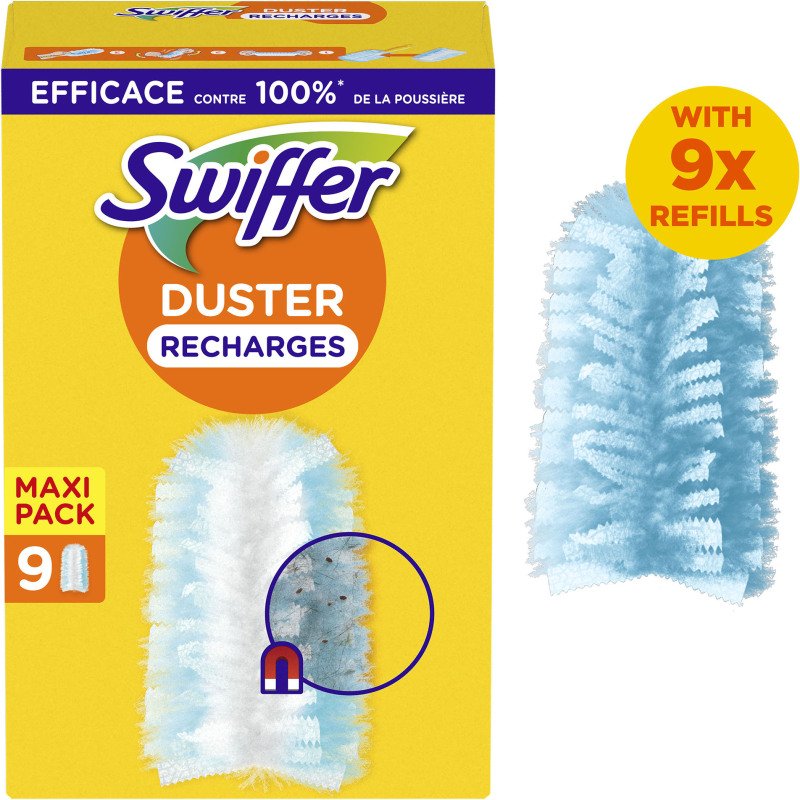 Recharge plumeaux Swiffer Duster - Boîte de 9