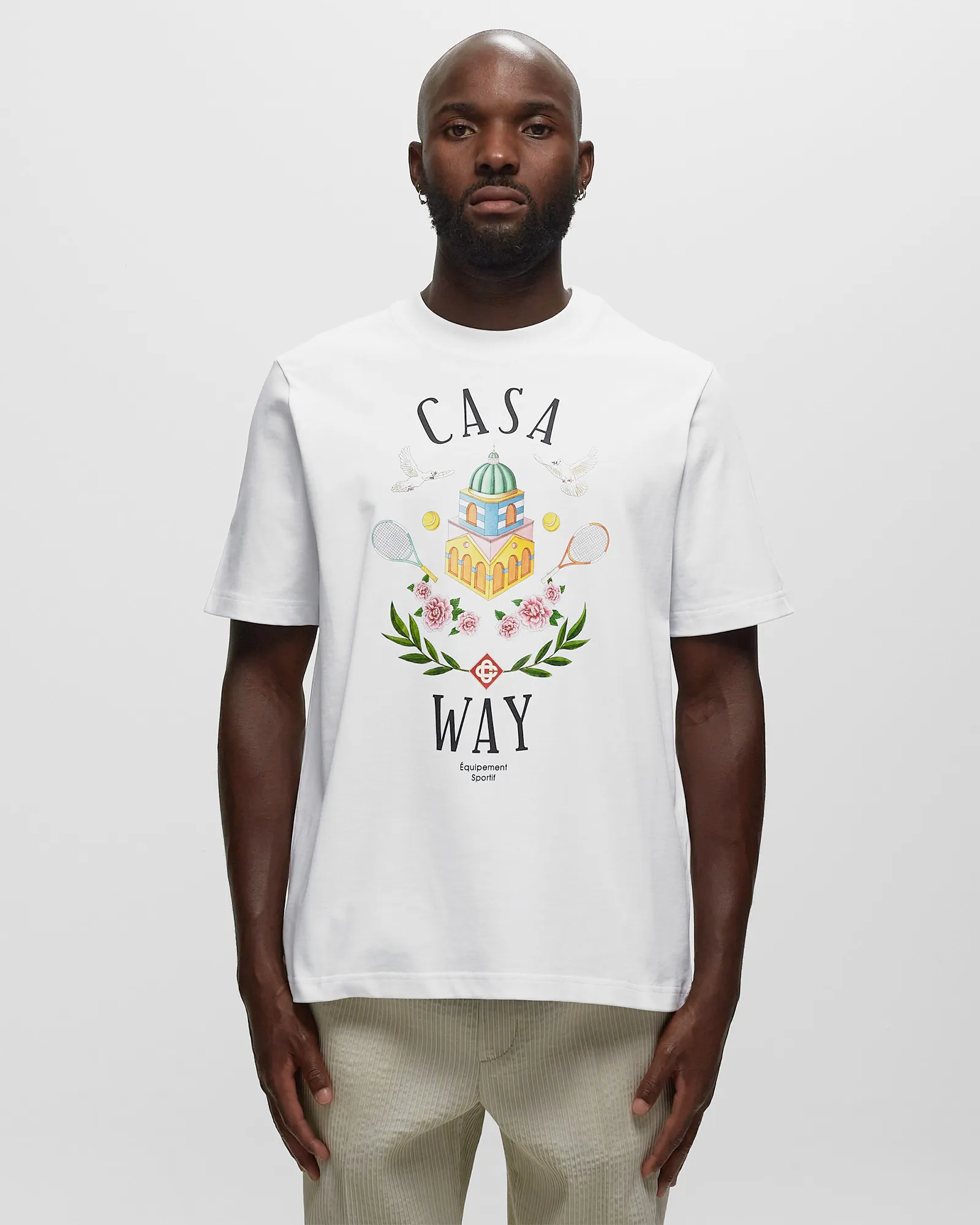 Casablanca CASA WAY PRINTED T-SHIRT